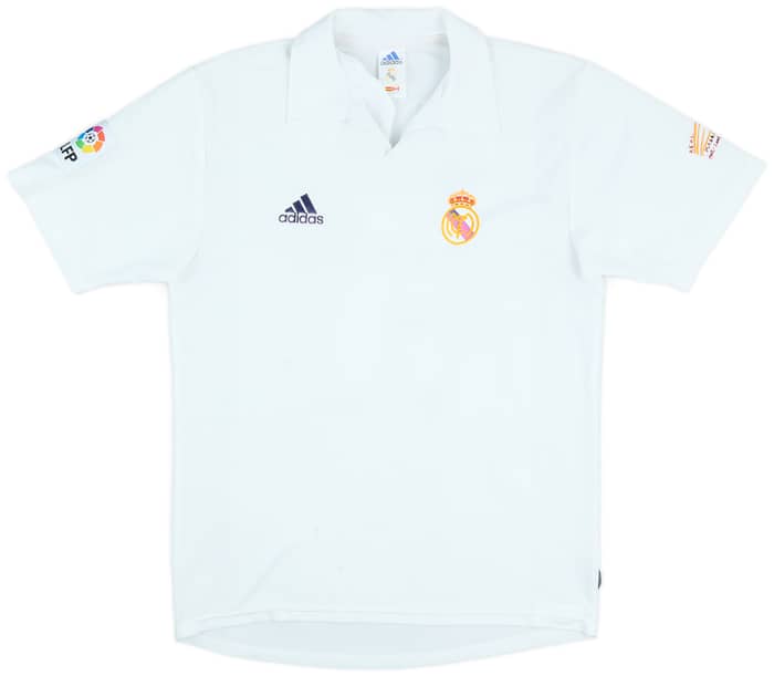 2001 Real Madrid Home Shirt Zidane #5 - 5/10 - (S)