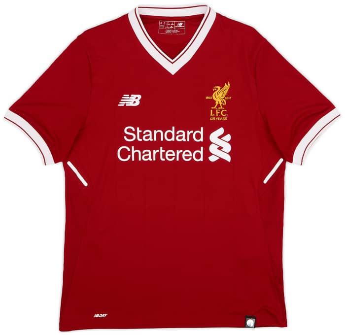 2017-18 Liverpool 125 Years Home Shirt M.Salah #11 - 9/10 - (S)
