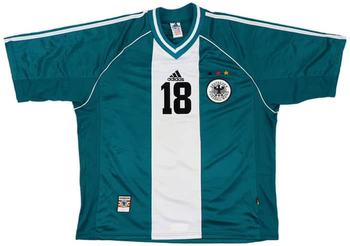 1998-00 Germany Away Shirt Klinsmann #18 - 8/10 - (XL)