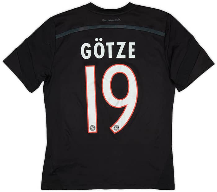 2014-15 Bayern Munich Third Shirt Gotze #19 - 6/10 - (L.Boys)