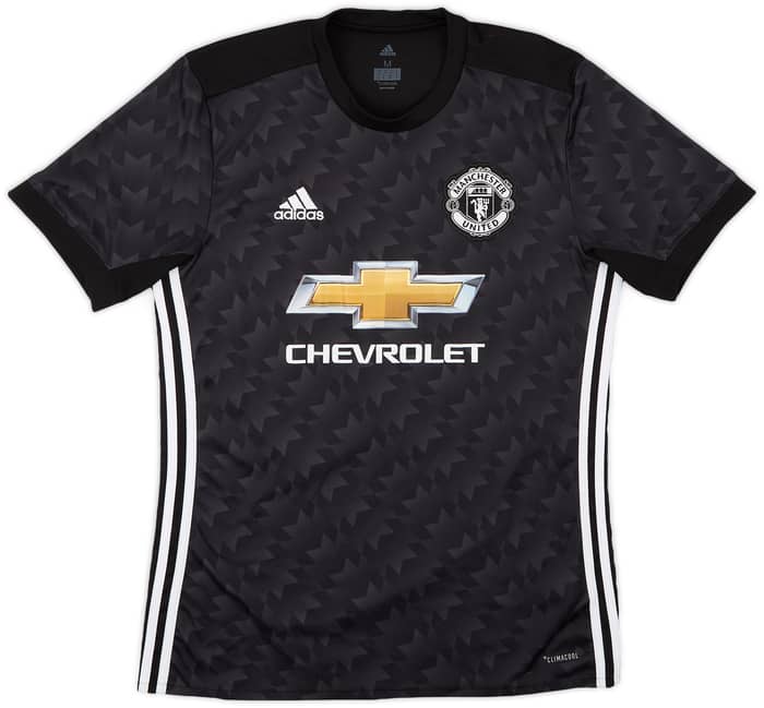 2017-18 Manchester United Away Shirt Valencia #25 - 9/10 - (M)