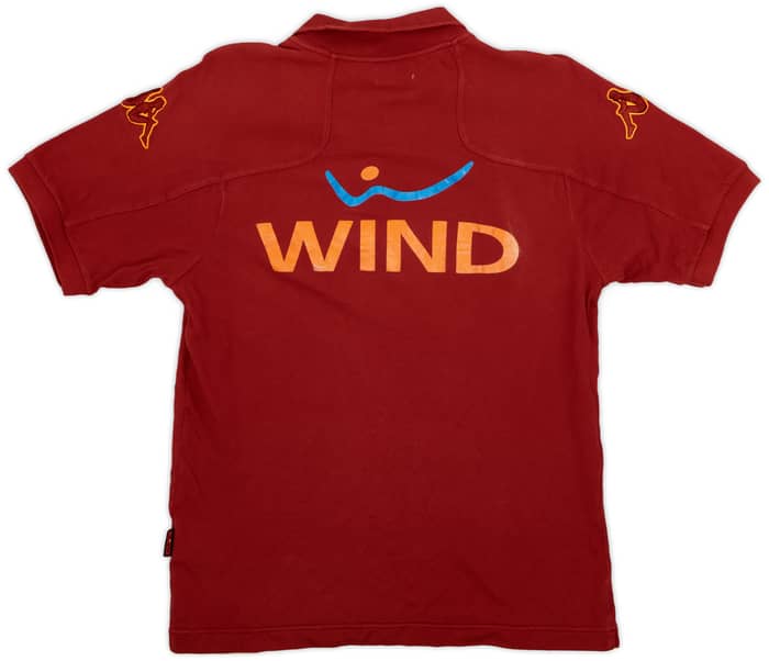 2002-03 Roma Kappa Polo Shirt - 6/10 - (M)