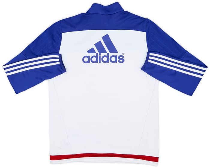 2015-16 Chelsea adidas 1/4 Zip Drill Top - 6/10 - (XL.Boys)