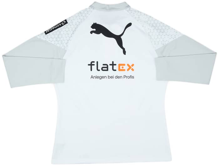 2023-24 Borussia Monchengladbach Puma Staff Issue 1/4 Zip Drill Top 'GS' - 8/10 - (L)