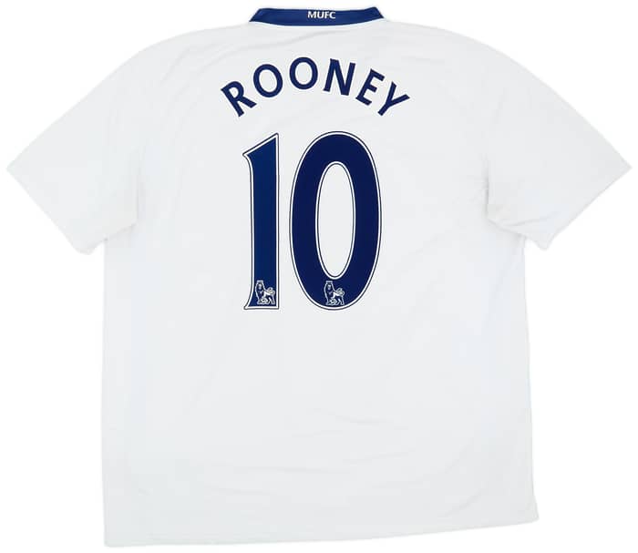 2008-10 Manchester United Away Shirt Rooney #10 - 5/10 - (XXL)