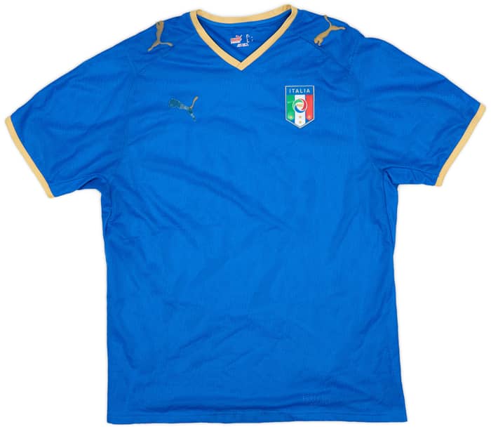 2007-08 Italy Home Shirt - 4/10 - (L)