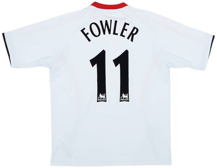 2005-06 Liverpool Away Shirt Fowler #11 - 5/10 - (L)