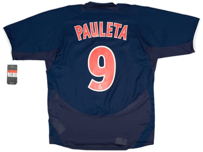 2003-04 Paris Saint-Germain Player Issue Home Shirt Pauleta #9 (L)