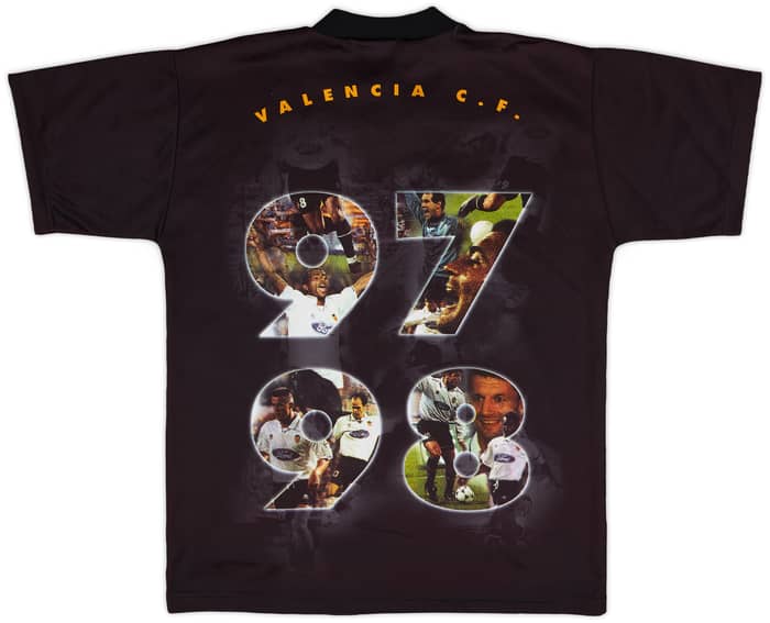 1997-98 Valencia Luanvi Graphic Shirt - 6/10 - (M)