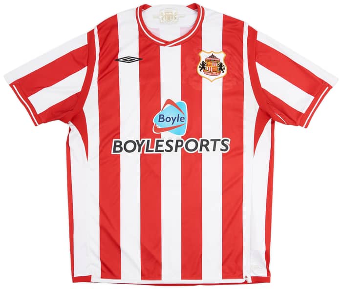 2009-10 Sunderland Home Shirt #5 - 6/10 - (XL)