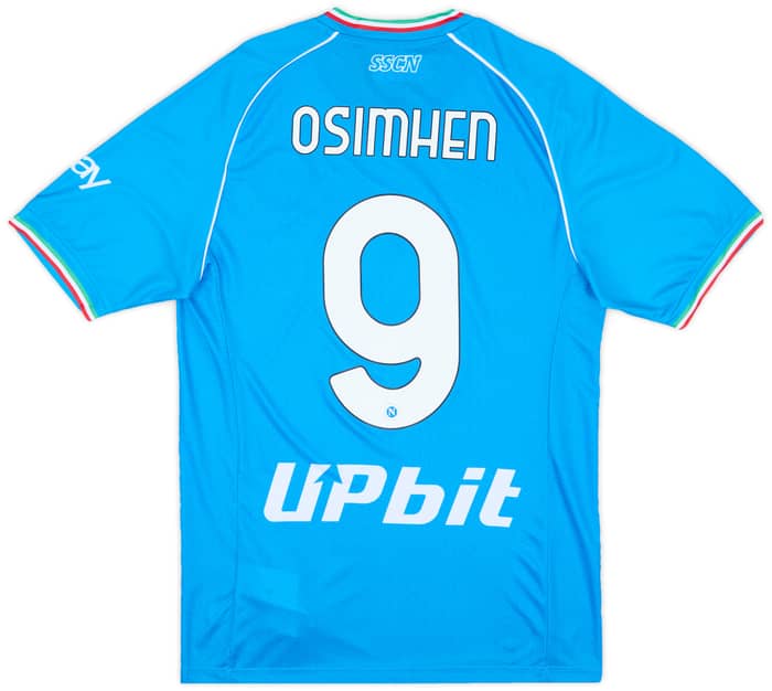 2023-24 Napoli Home Shirt Osimhen #9