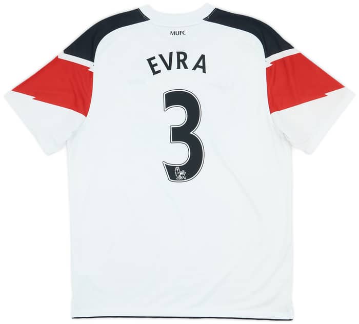 2010-12 Manchester United Away Shirt Evra #3 - 5/10 - (L)