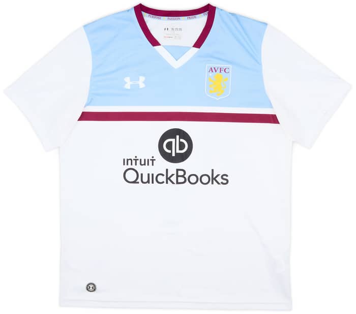 2016-17 Aston Villa Away Shirt McCormack #44 - 9/10 - (XXL)