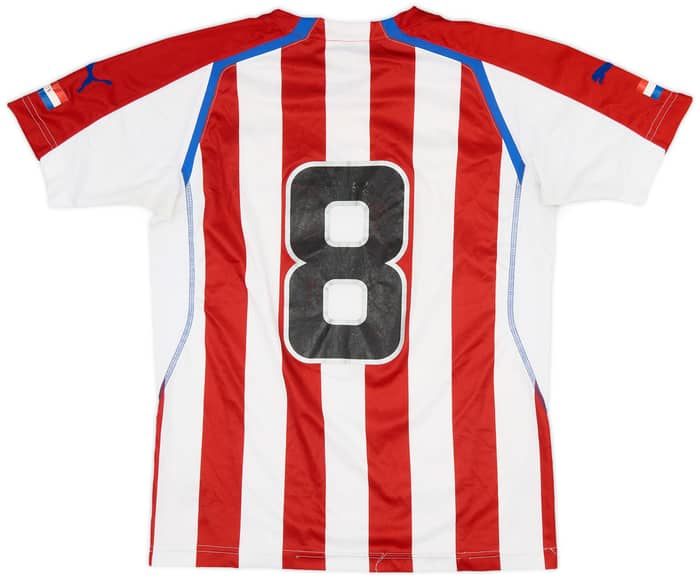 2004-06 Paraguay Home Shirt #8 - 5/10 - (S)