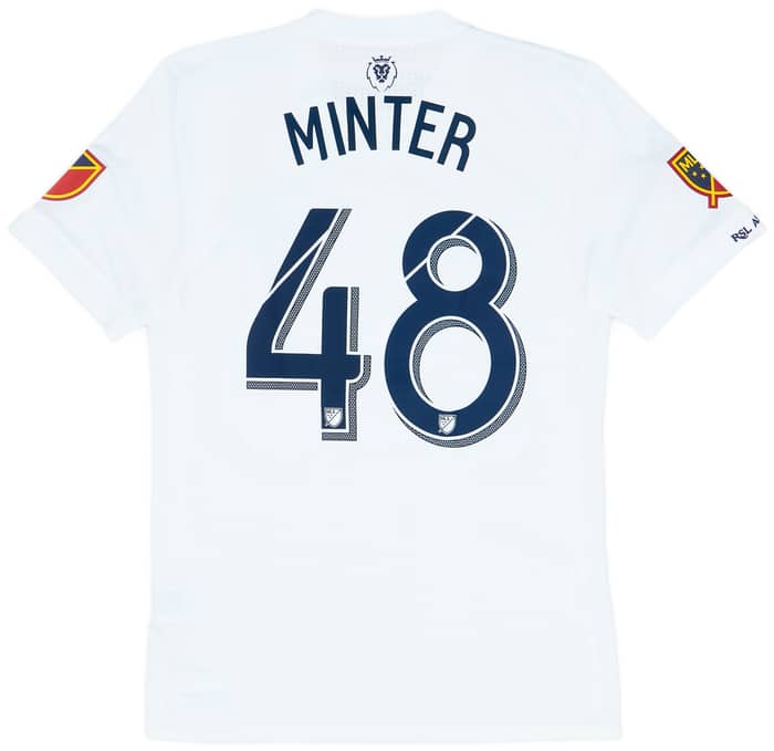 2017 Real Salt Lake Match Issue Away Shirt Minter #48