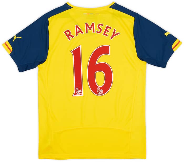2014-15 Arsenal Away Shirt Ramsey #16 (S)