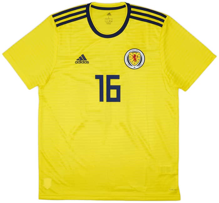 2017-18 Scotland Away Shirt #16 - 9/10 - (L)
