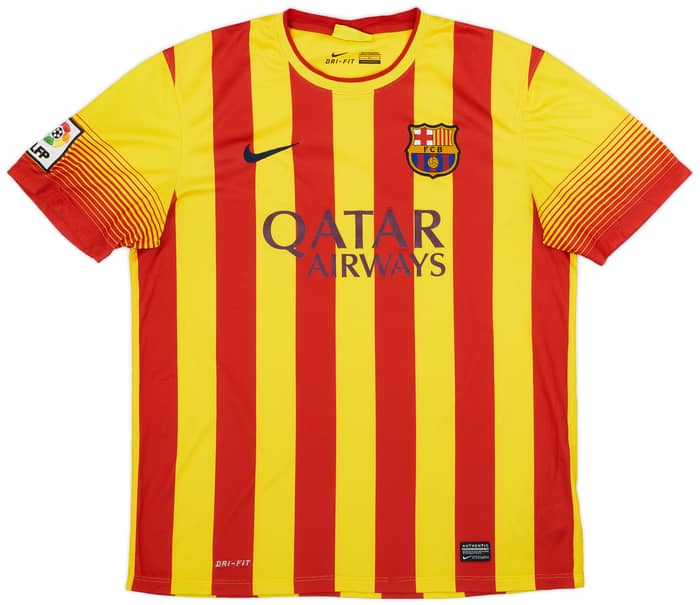 2013-15 Barcelona Away Shirt Messi #10 - 8/10 - (L)