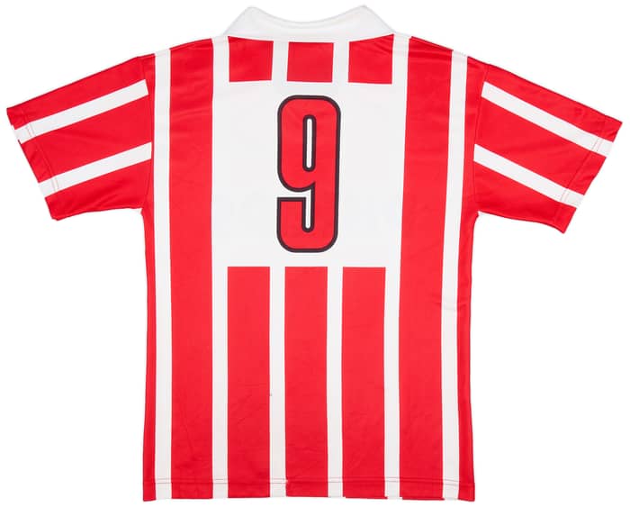 1990-92 PSV Home Shirt #9 (Romario) - 8/10 - (M)
