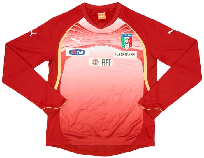 2010-11 Italy Puma Training L/S Shirt - 8/10 - (M)