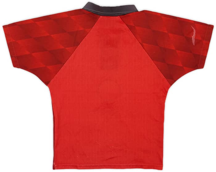 1996-98 Manchester United Home Shirt - 6/10 - (XS.Boys)