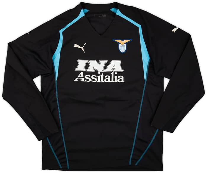 2005-06 Lazio Away L/S Shirt - 6/10 - (XL)