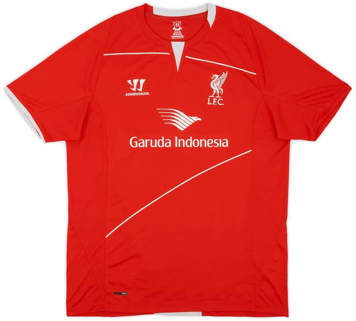 2014-15 Liverpool Warrior Training Shirt - 9/10 - (XL)