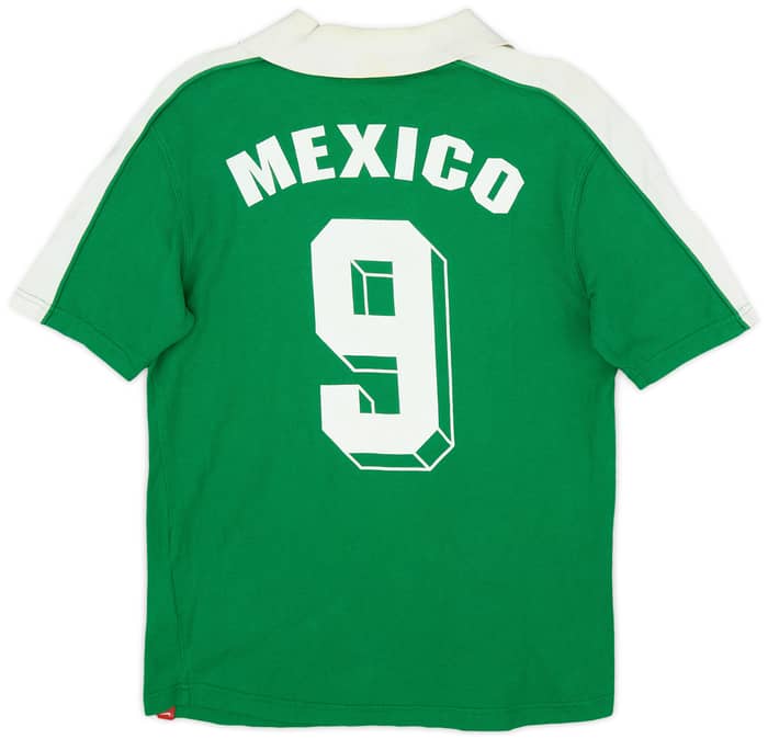 2005-06 Mexico Nike Retro Polo Shirt Mexico #9 - 6/10 - (M)