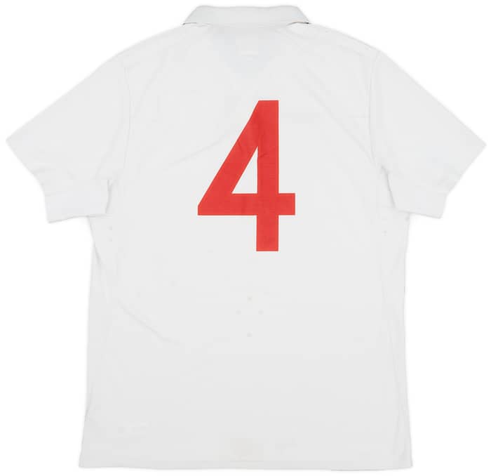 2009-10 England Home Shirt #4 - 6/10 - (L)