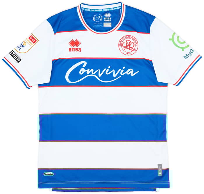 2023-24 QPR Match Issue Home Shirt Duke-McKenna #24
