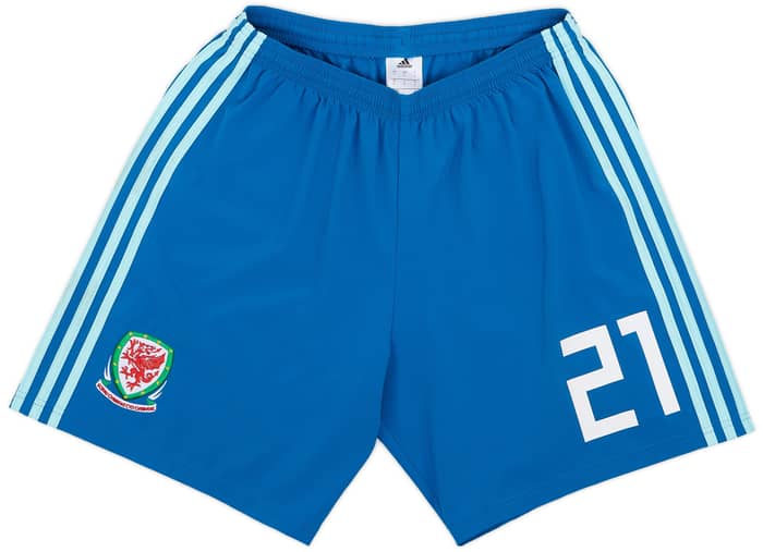 2018-19 Wales Player Issue GK Shorts # - 7/10