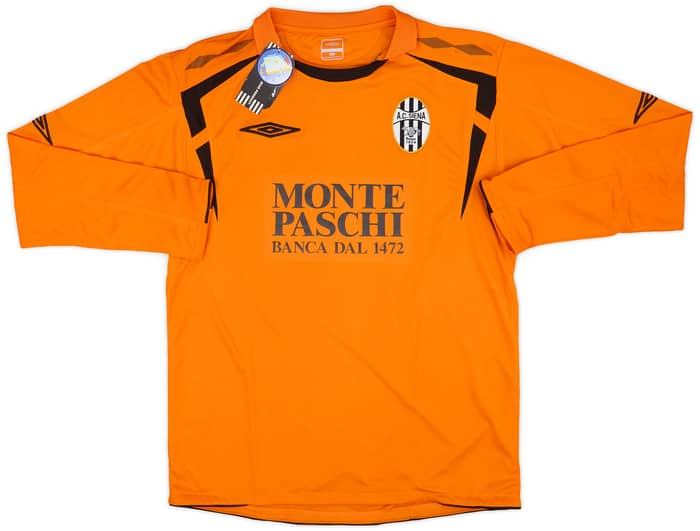 2007-08 Siena Away L/S Shirt Chiesa #10 (L)