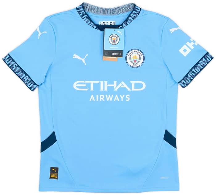2024-25 Manchester City Home Shirt De Bruyne #17 (KIDS)