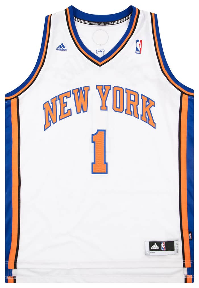 2010-12 New York Knicks Stoudemire #1 adidas Swingman Jersey (Home) XXL