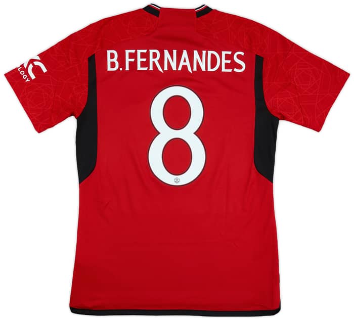2023-24 Manchester United Home Shirt B.Fernandes #8 - 10/10 - (M)