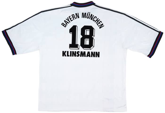 1996-98 Bayern Munich Away Shirt Klinsmann #18 - 8/10 - (XXL)