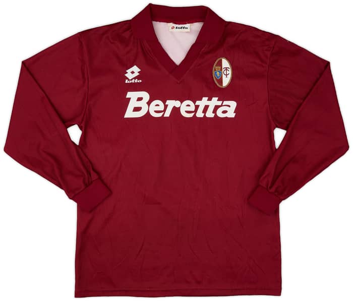 1993-94 Torino Home L/S Shirt #15 - 7/10 - (L)