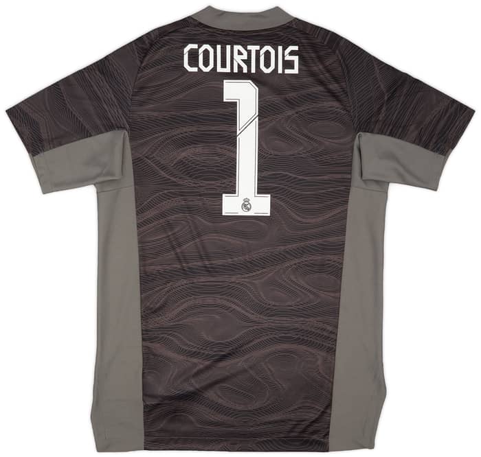 2021-22 Real Madrid GK S/S Shirt Courtois #1 (L)