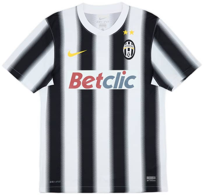 2011-12 Juventus Home Shirt Del Piero #10 - 8/10 - (S)