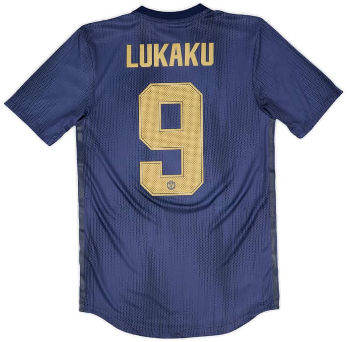 2018-19 Manchester United Authentic Third Shirt Lukaku #9 (S)
