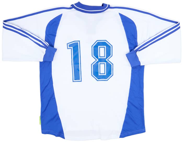 2000-02 Finland Player Issue Home L/S Shirt #18 (XL)