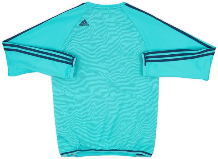 2015-16 Chelsea adidas CL Sweat Top - 7/10 - (S)