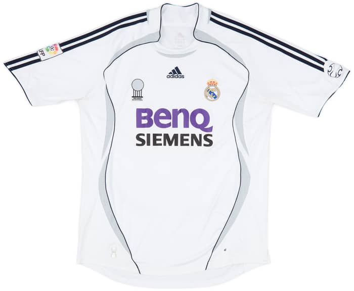 2006-07 Real Madrid Home Shirt Cannavaro #5 - 6/10 - (XL)