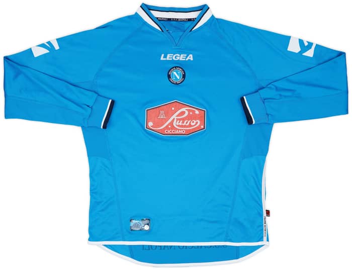 2003-04 Napoli Home L/S Shirt Cvitanovic #13 - 7/10 - (L)