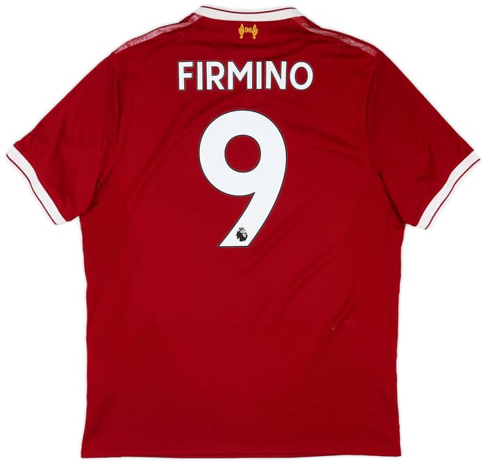 2017-18 Liverpool 125 Years Home Shirt Firmino #9 - 6/10 - (L)