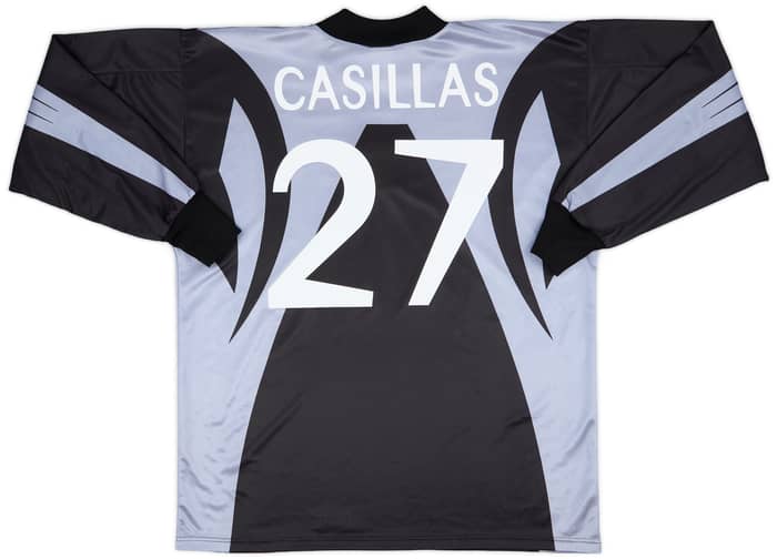 1999-01 Real Madrid GK Shirt Casillas #27 - 9/10 - (XL)