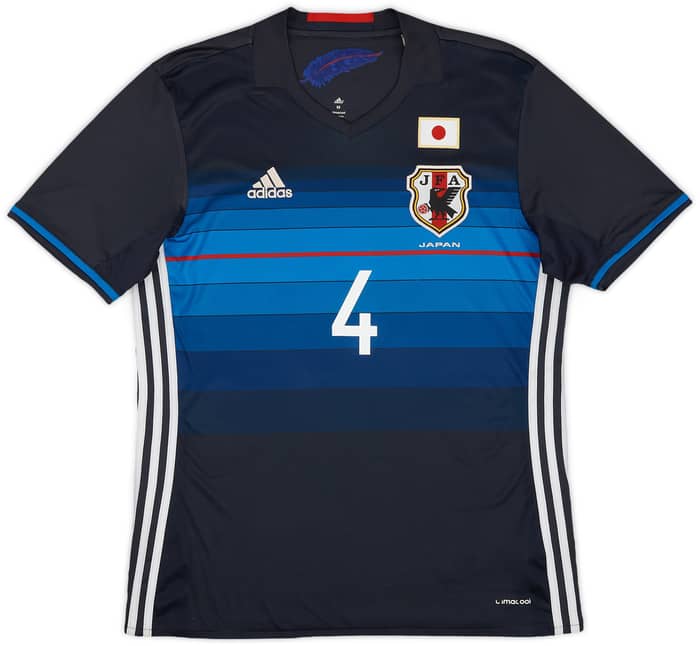 2016-17 Japan Home Shirt Honda #4 - 7/10 - (M)