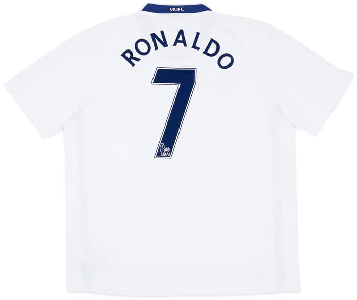2008-10 Manchester United Away Shirt Ronaldo #7 (XXL)