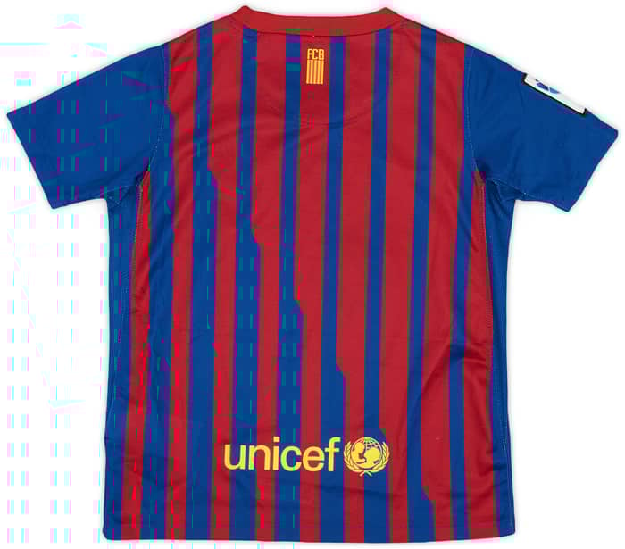 2011-12 Barcelona Home Shirt - 7/10 - (XS.Boys)