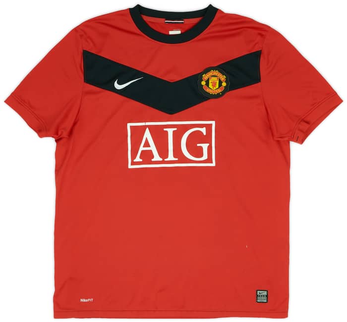 2009-10 Manchester United Home Shirt Rooney #10 - 6/10 - (L)